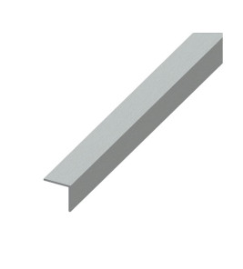 SILVER ALUMINIUN ANGLE 20X20MM 2.5M