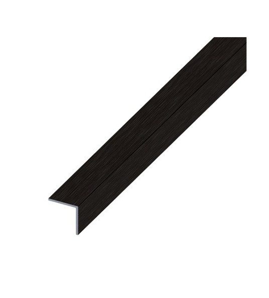 BLACK ALUMINIUN ANGLE 30X30MM 2.5M