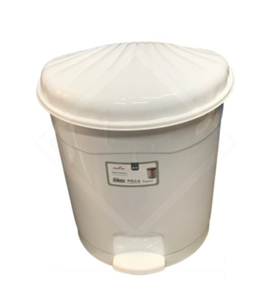 PEDAL BIN 20L WHITE 415003 FOLLOW ME