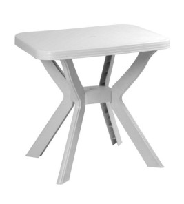 TABLE 70X70CM MYKONOS WITE