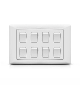 FOXGLO EB SWITCH 8-GANG 2-WAY