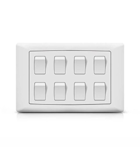 FOXGLO EB SWITCH 8-GANG 2-WAY