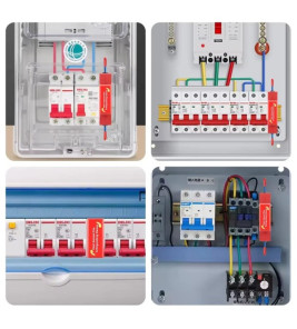 DIN RAIL FIRE EXTINGUISHING DEVICE
