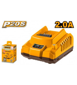 INGCO BATTERY CHARGER 20V 2.0A FCLI2001E