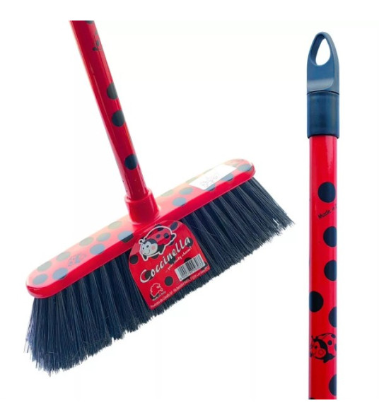 BROOM & HANDLE LADYBIRD