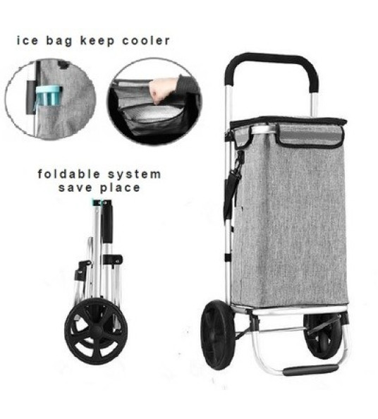 SHOPPING CARRIER 2-WHEEL AT03C BLAC