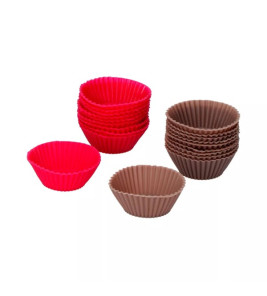 SILICONE CUPCAKE MOULDS Ø5CM 6PCS SILICONE CUPCAKE MOULDS Ø5CM 6PCS