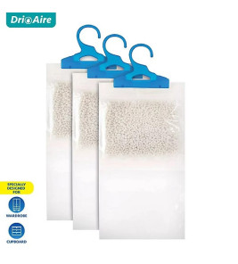 DRI AIRE WARDROBE DEHUMIDIFIER 3 PACK