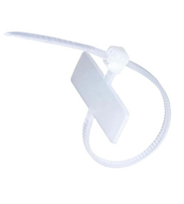 MARKER CABLE TIES 80X2.5MM/25X8MM 100PC
