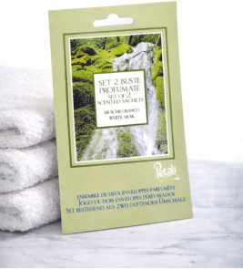 SCENTED LINEN SACHETS X2 WHITE MUSK SCENTED LINEN SACHETS X2 WHITE MUSK