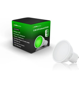 LAMP GU10 SMD 5W GREEN MEGA WATT