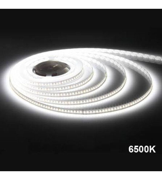 LED STRIP 120LED 11.5W 220V 6000K IP65 PER METRE