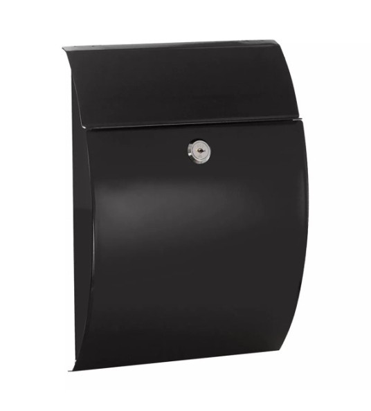 ARREGUI GALAN STEEL LETTER BOX BLACK