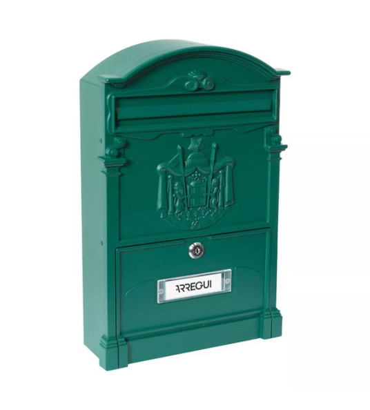 RESIDENCIA ALUMINIUM LETTER BOX GREEN